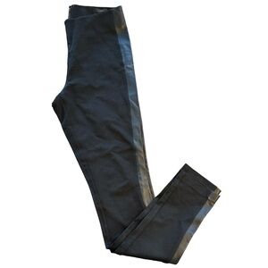 J. Crew Leather  - Pixie Leggings Black Pants Size 6T